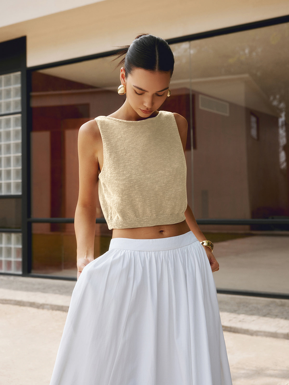 Orielle™ | Cotton Blends | Apricot / XS | Toronty Ottawa