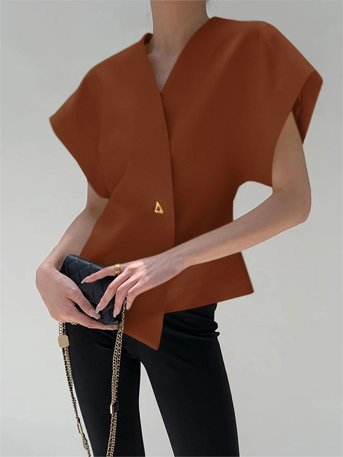 Trendster™ | Blouse | Brown / XS | Toronty Ottawa