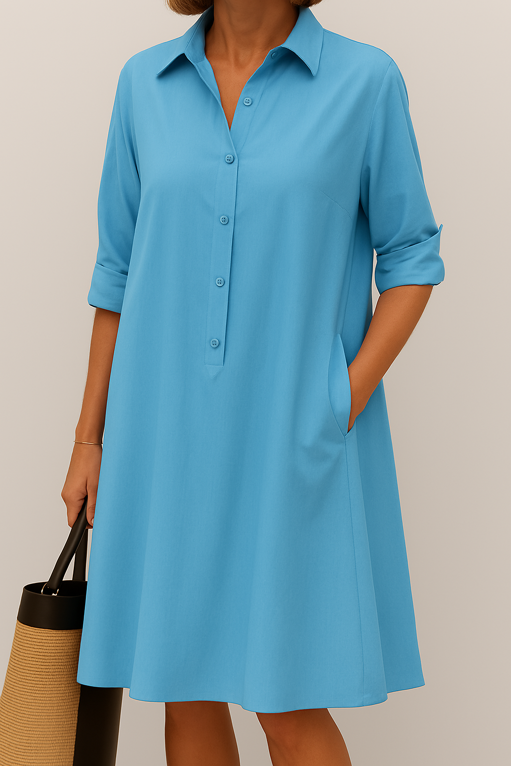 Claire™ | Everyday Shirt | Sky Blue / S | Toronty Ottawa