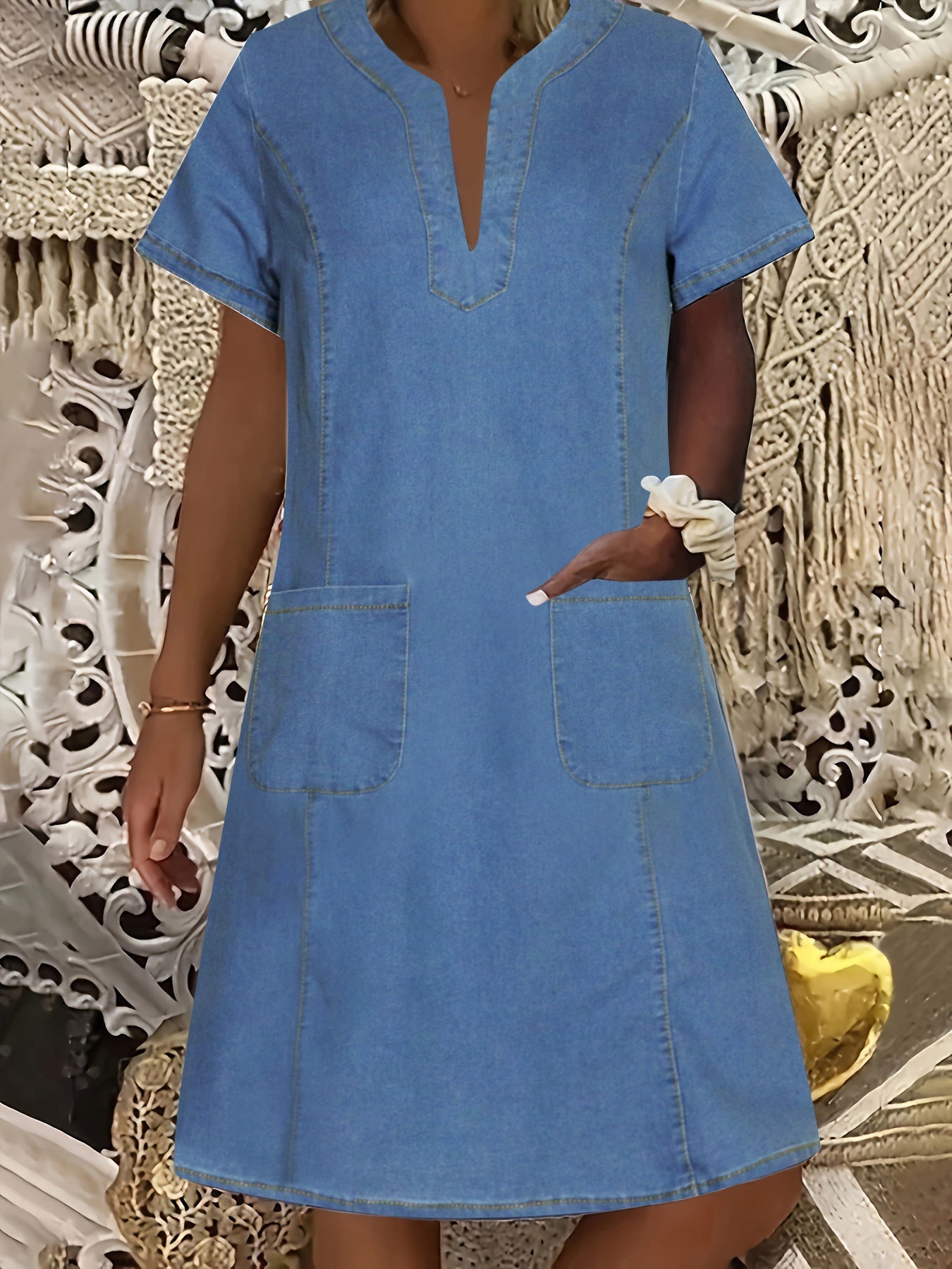 Marlowe Toronto™ | Everyday Dress | Light Blue / S | Toronty Ottawa