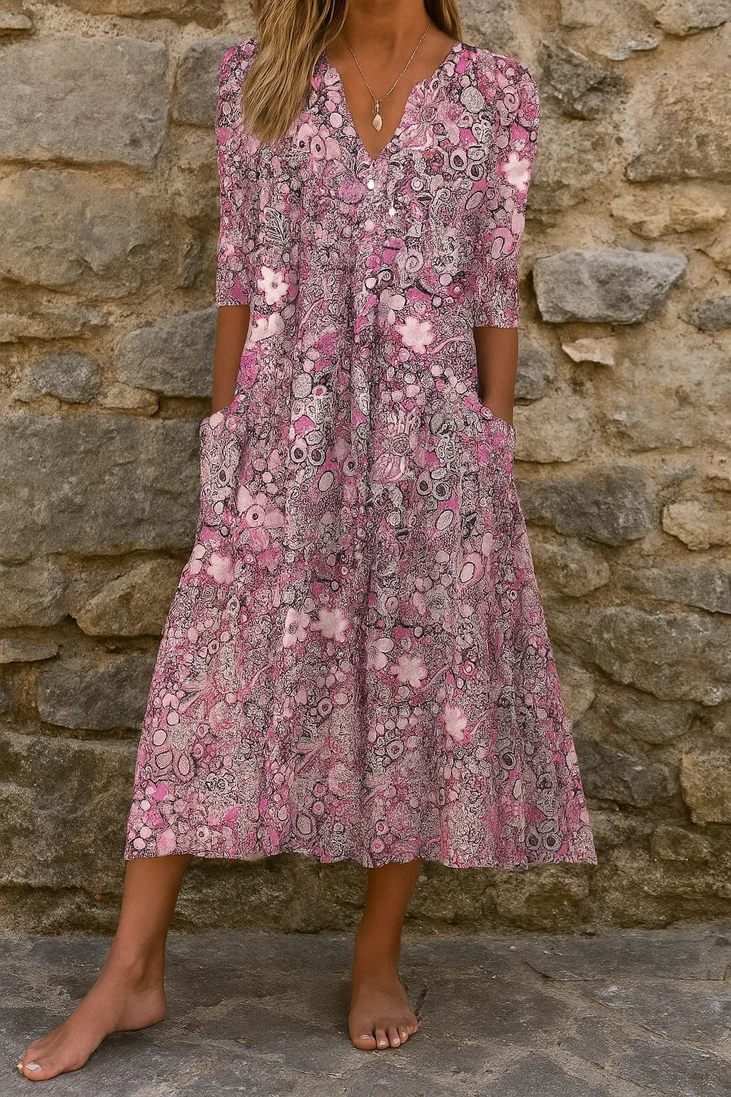 Elysian™ | Ease Dress | Pink / S | Toronty Ottawa