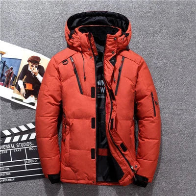 GlacierGuard | -20°C White Duck Down Parka