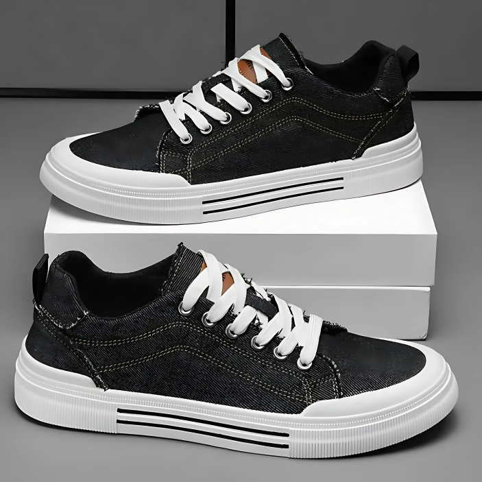 Bluecrest Denim™ | Sneakers | Black / 6 | Toronty Ottawa