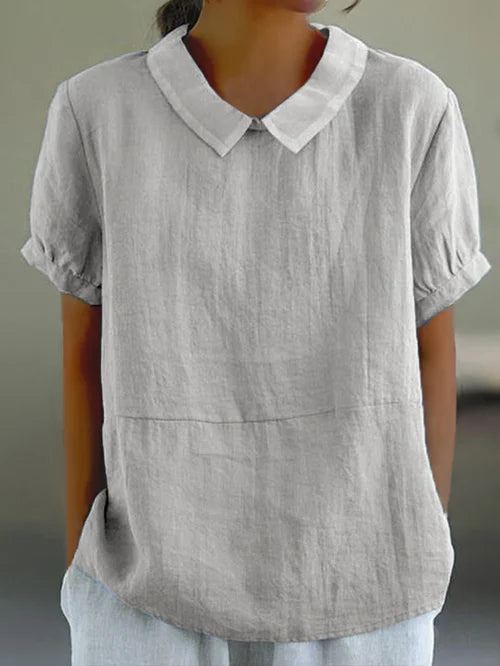 Sophie™ | Relaxed Collared | Light Grey / S | Toronty Ottawa