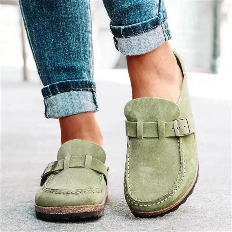 VeloriaEase™ | Orthopedic Loafers | Green / 5 | Toronty Ottawa