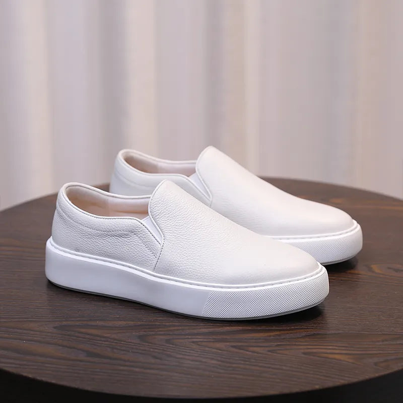LuxeStep™ | Genuine Leather | Wit / 6.5 | Toronty Ottawa