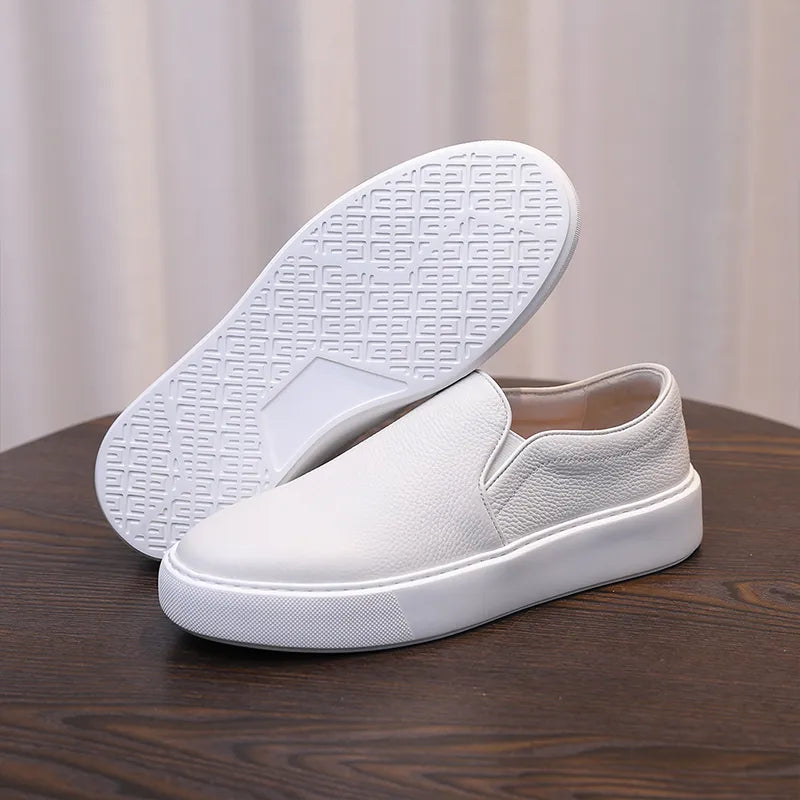 LuxeStep™ | Genuine Leather | Wit / 6.5 | Toronty Ottawa