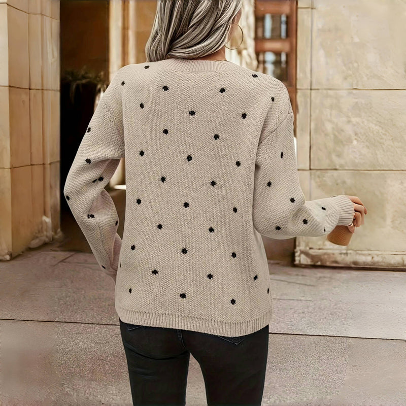 Nina™ | Knitted Sweater | Khaki / S (8-10) | Toronty Ottawa