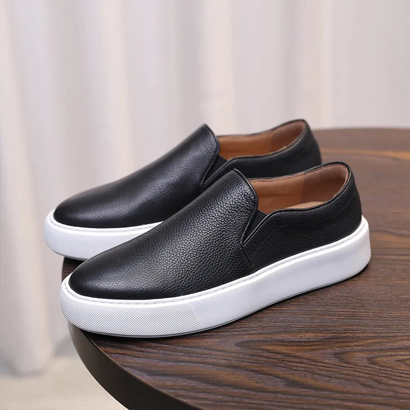 LuxeStep™ | Genuine Leather | Wit / 6.5 | Toronty Ottawa