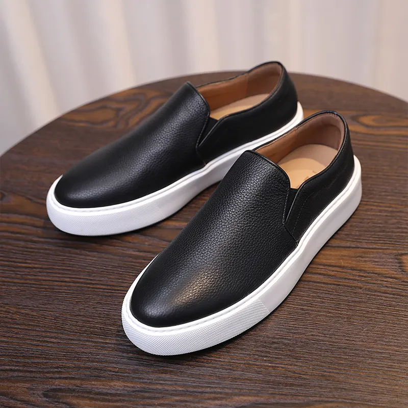 LuxeStep™ | Genuine Leather | Wit / 6.5 | Toronty Ottawa