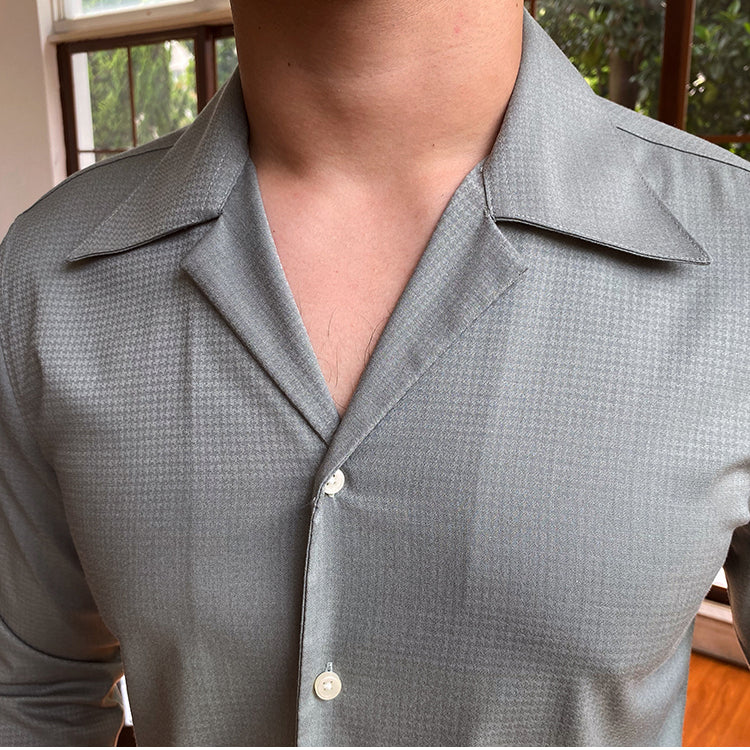 Bramley™ | Houndstooth Shirt | Green / S(US) | Toronty Ottawa