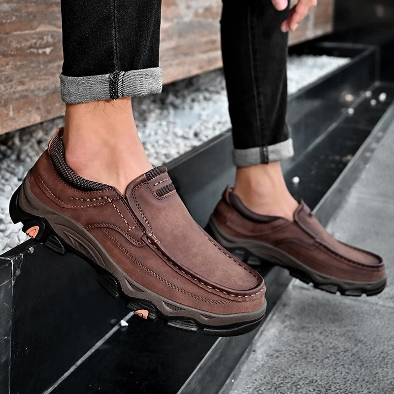 Maverick™ | Slip-On Loafers | Brown / 6 | Toronty Ottawa