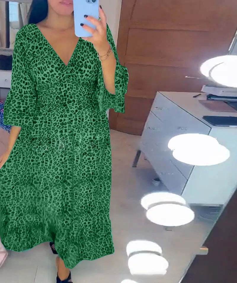 Lenie™ | Long Dress | Green / S | Toronty Ottawa