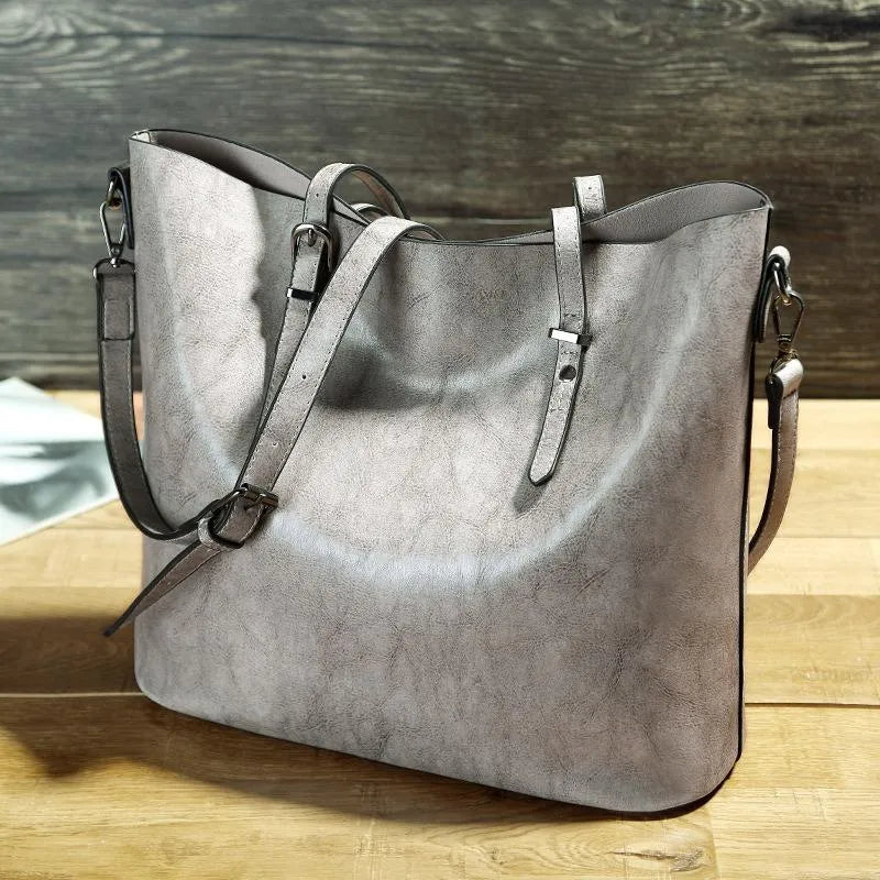 Clara® | Vintage Leather | Light Gray | Toronty Ottawa