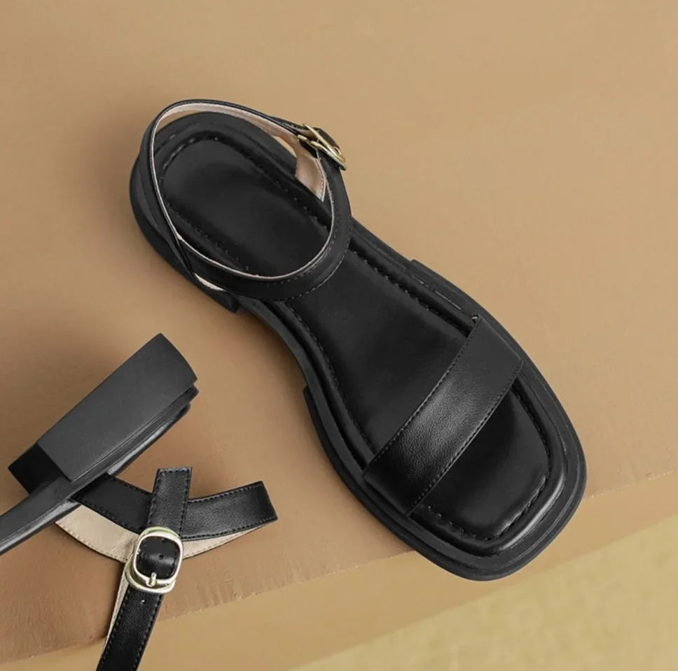 Paige™ | Strap Sandals | Black / 3-3.5 | Toronty Ottawa