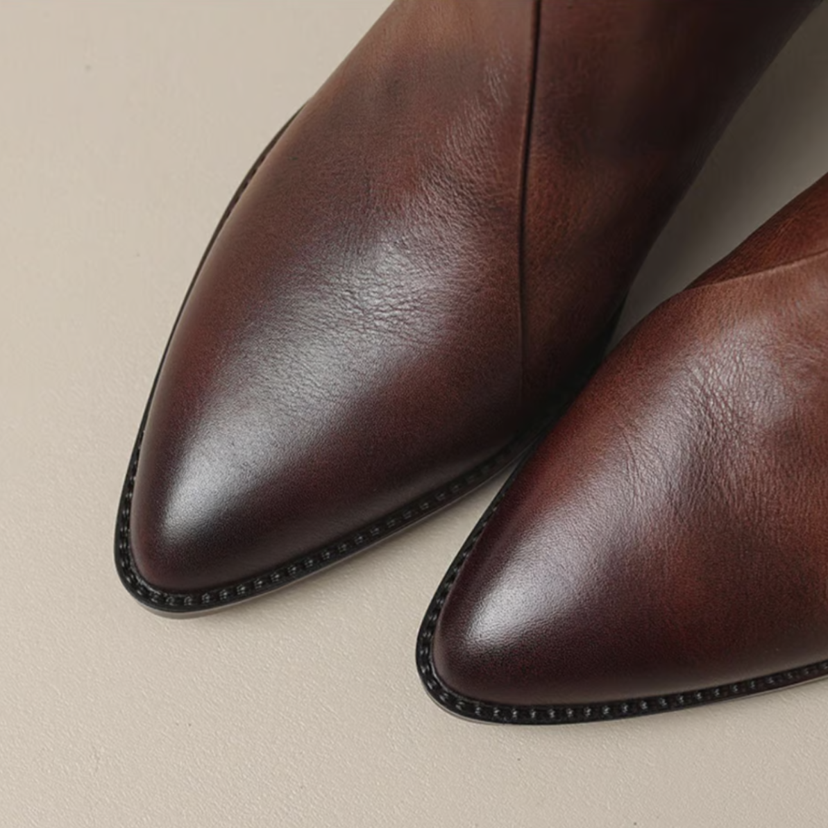 Anita Luxe Low-Heel Ankle Boots
