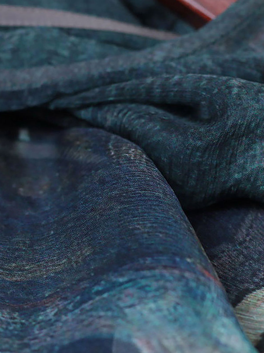 Florence™ | Maxi Dress | Gray Blue(Two Pieces:Dress + Vest) / M | Toronty Ottawa