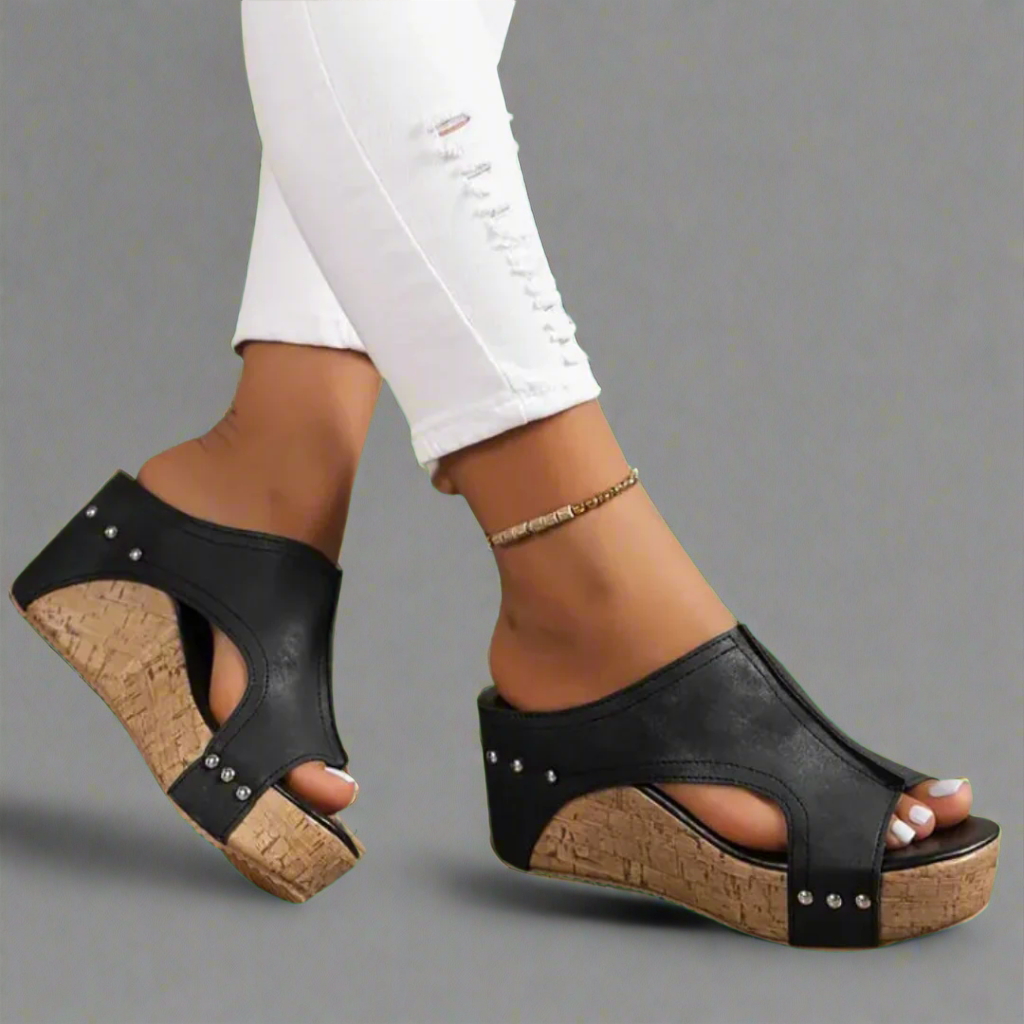 Paige™ | Summer Sandals | Black / 5 | Toronty Ottawa