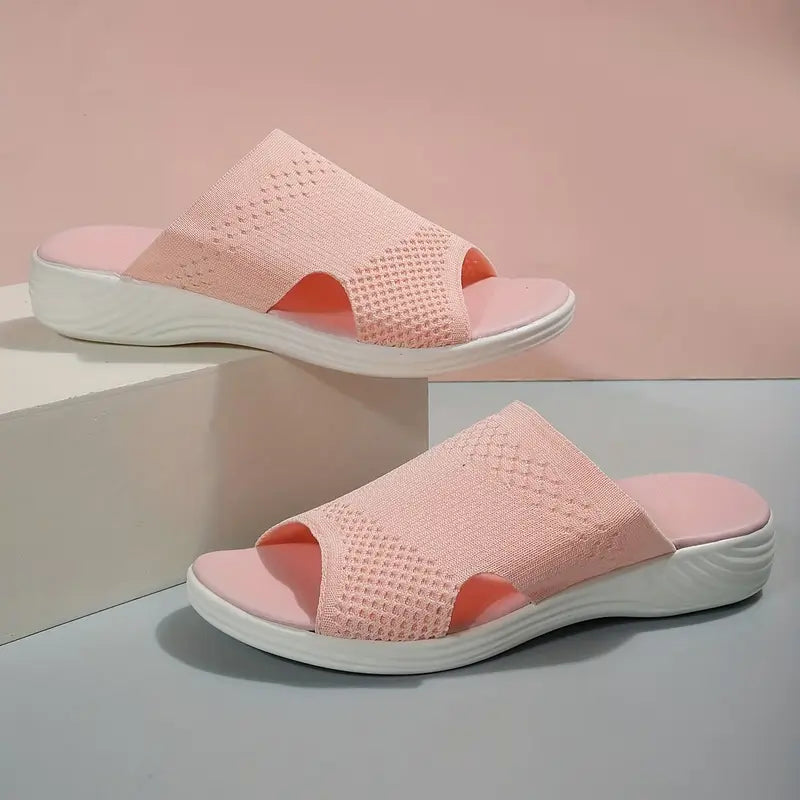 Bernadette Slip-On Slide Sandals