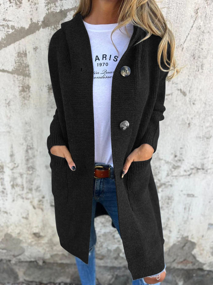 Frieda™ | Elegant Cardigan | Black / S | Toronty Ottawa
