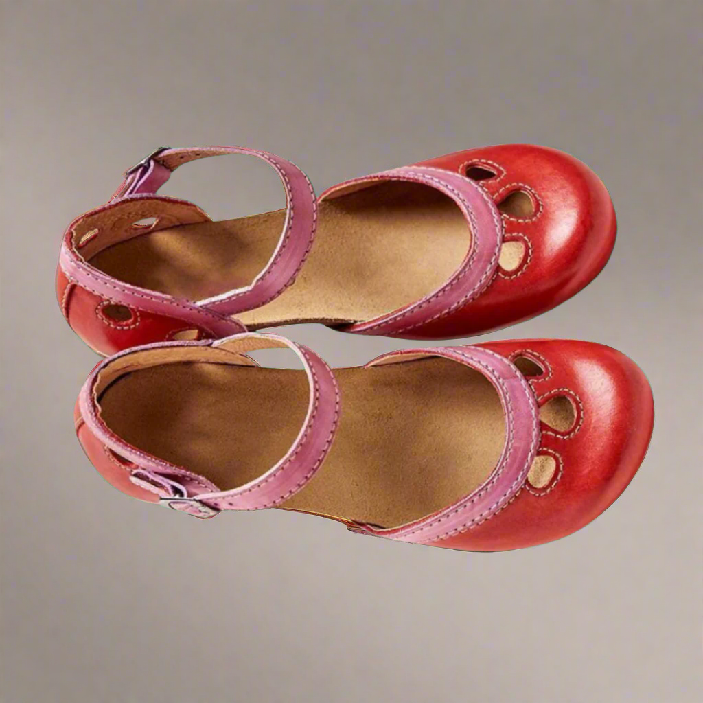 Nora™ | Summer Sandals | Red / 4.5 | Toronty Ottawa