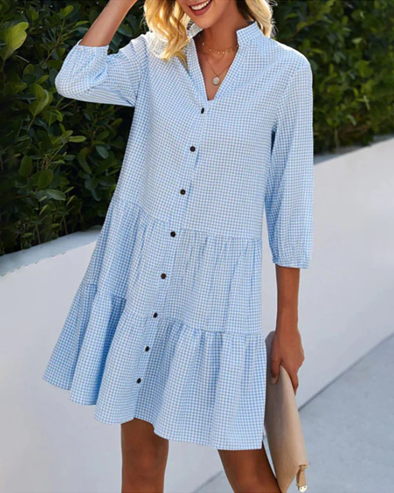 Lucie™ | Summer Dress | Blue (Almost Sold Out) / M | Toronty Ottawa