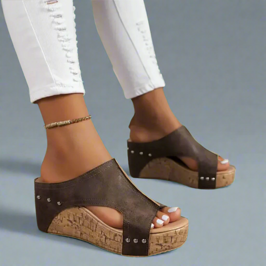 Paige™ | Summer Sandals | Brown / 5 | Toronty Ottawa