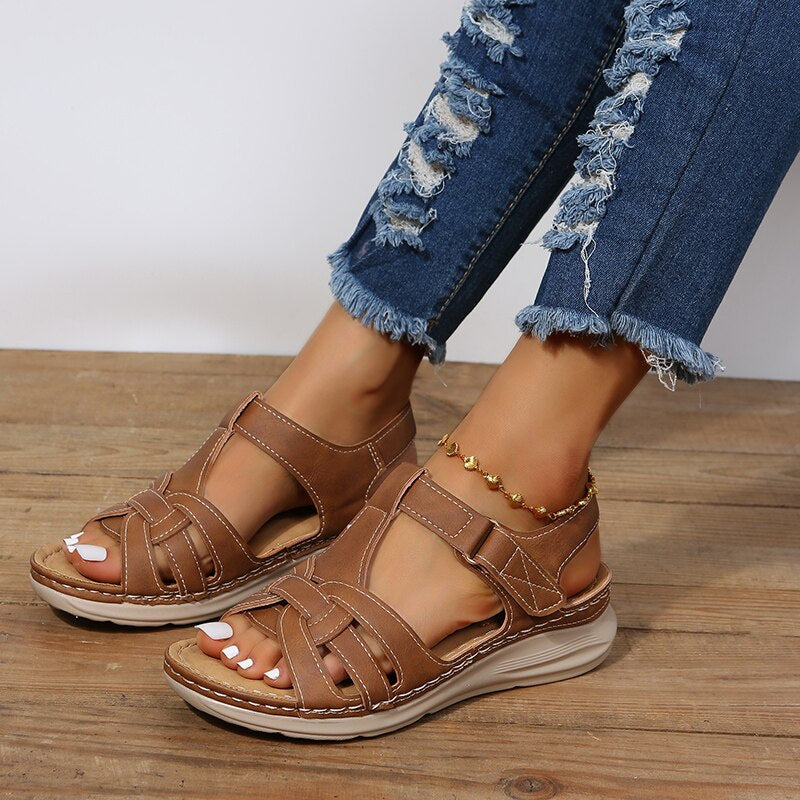 Avelyn Woven Comfort Sandals