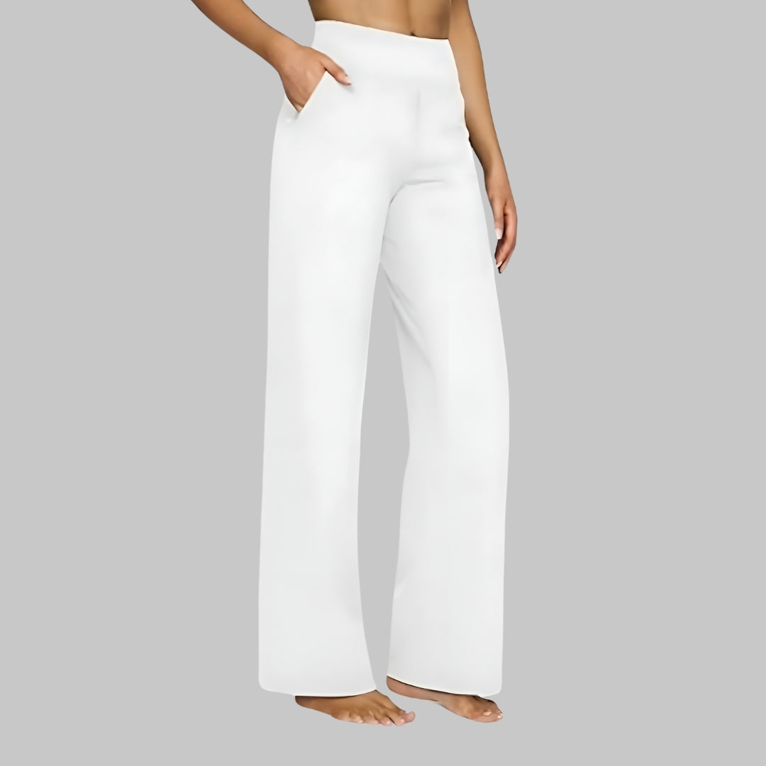 Livia™ | Stretch Pants | White / S | Toronty Ottawa