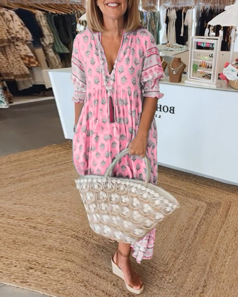Carmela™ | Summer Dress | Pink / S (8-10) | Toronty Ottawa