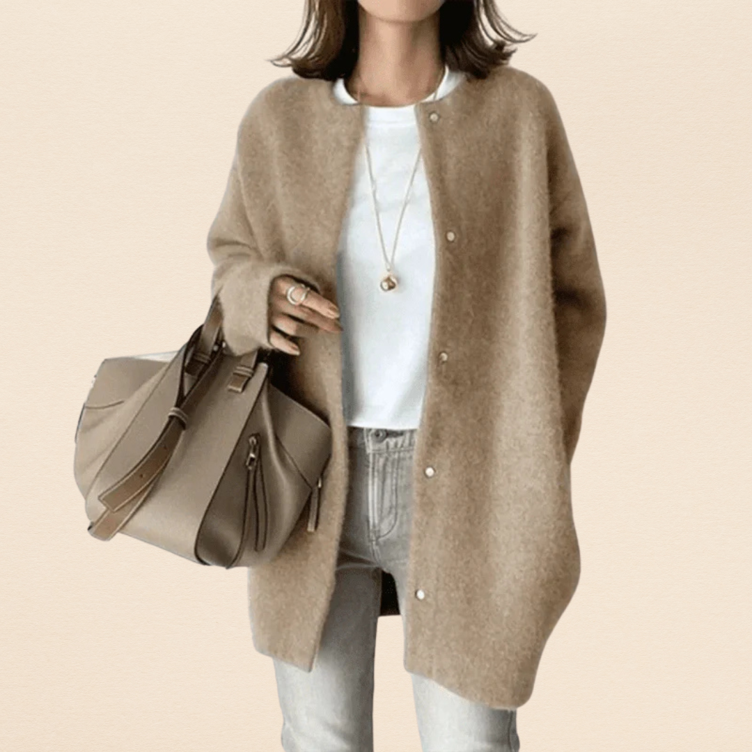 Ember™ | Elegant Cardigan | Khaki / XS | Toronty Ottawa