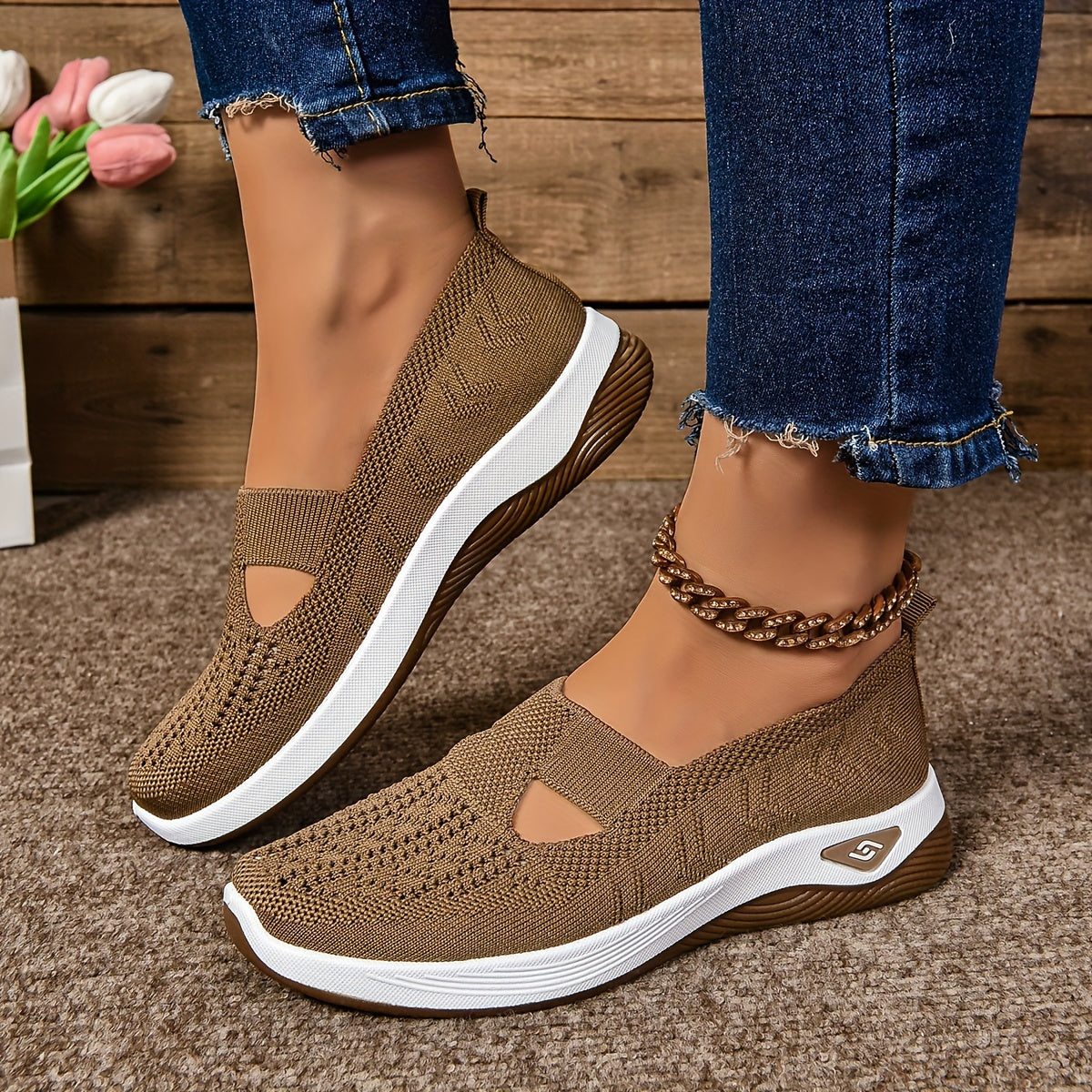 Ava – Extra-Space Support Shoes™ | Brown / 4 | Toronty Ottawa