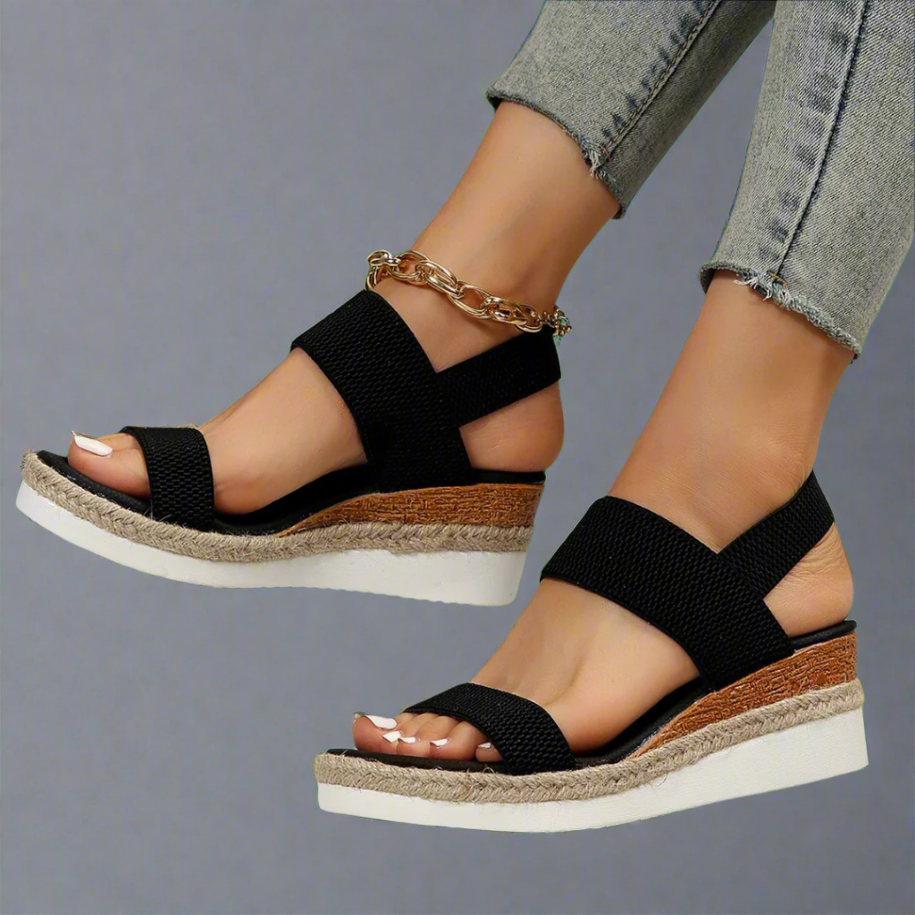 Layla™ | Everyday Sandals | Black / 5 | Toronty Ottawa