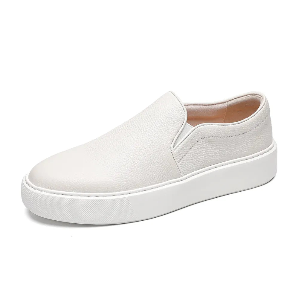 LuxeStep™ | Genuine Leather | Wit / 6.5 | Toronty Ottawa