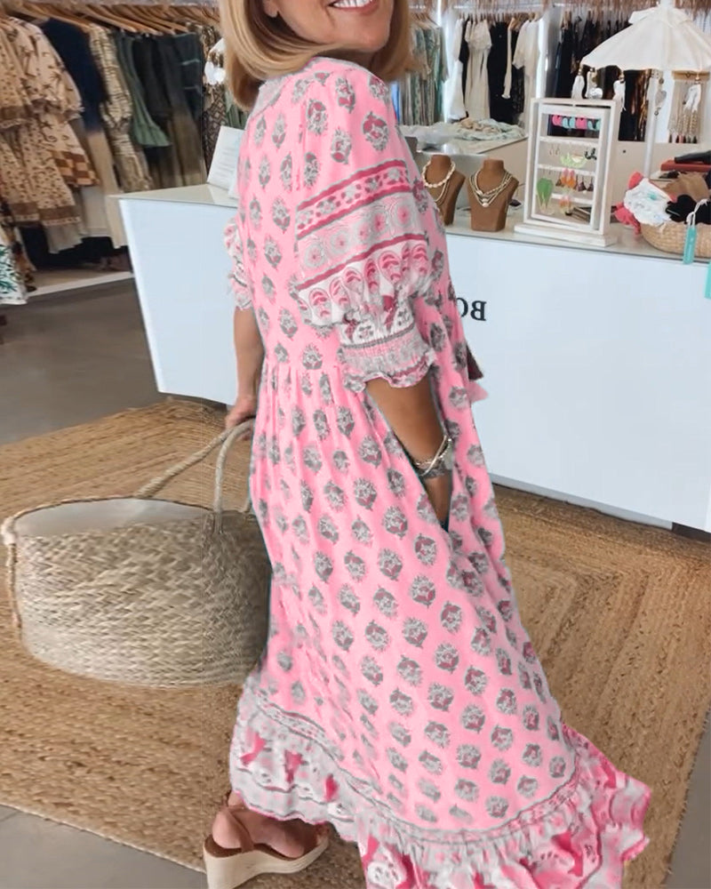 Carmela™ | Summer Dress | Blue / S (8-10) | Toronty Ottawa