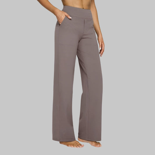 Livia™ | Stretch Pants | Taupe / S | Toronty Ottawa