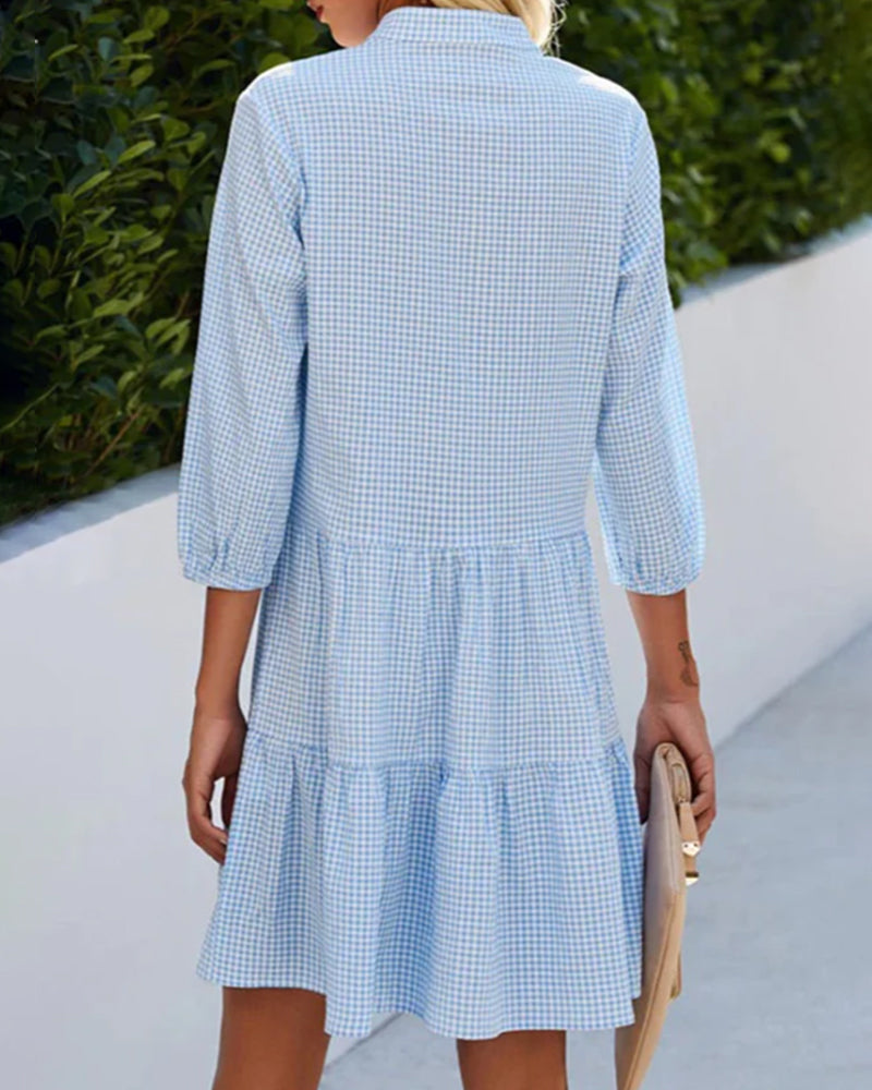 Lucie™ | Summer Dress | Blue (Almost Sold Out) / M | Toronty Ottawa