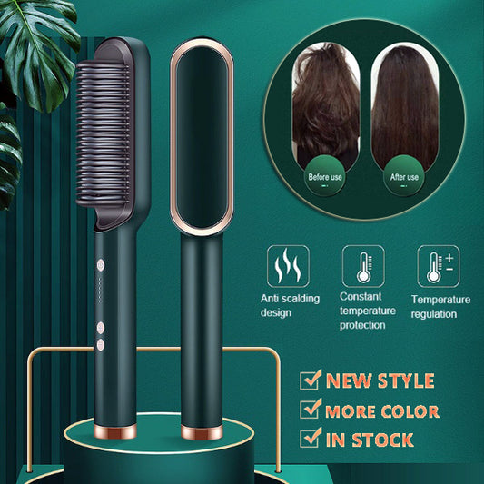 2-in-1 Hair Straightener & Hot Comb
