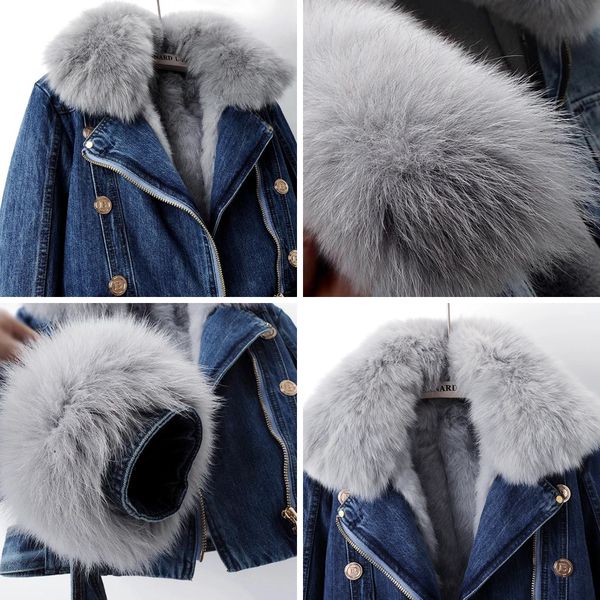 Margaux™ | Denim Coat | Dark Blue / XS | Toronty Ottawa