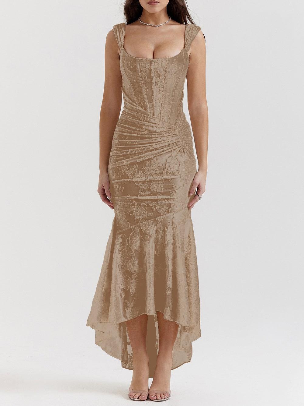 Florielle™ | Maxi Dress | Brown / XS | Toronty Ottawa