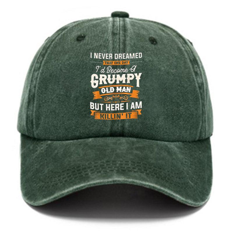 Grumpy and Proud™ | Bold Hat | Forest Mist | Toronty Ottawa
