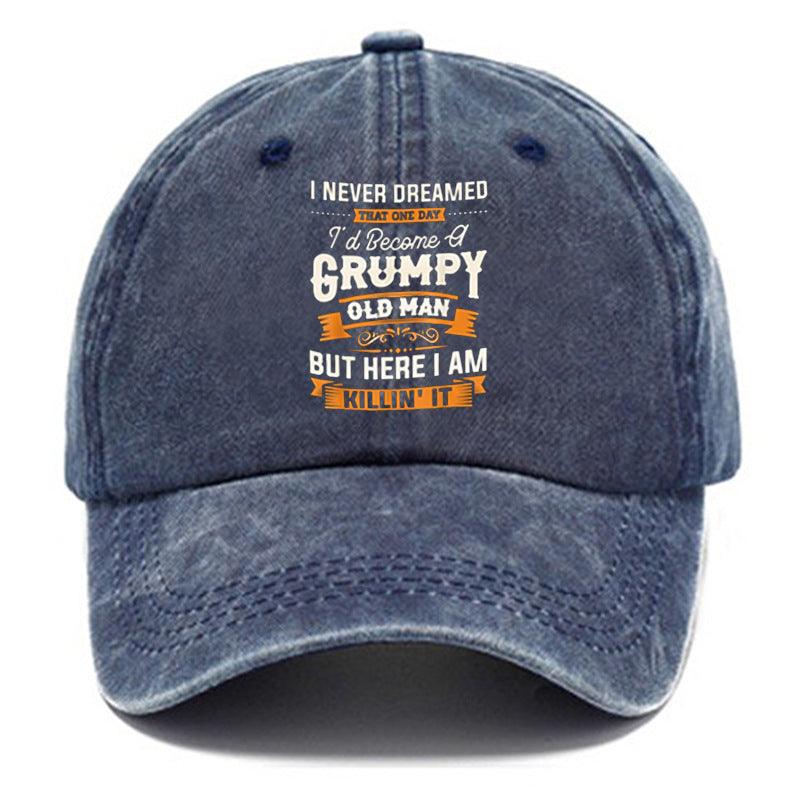 Grumpy and Proud™ | Bold Hat | Twilight Navy | Toronty Ottawa
