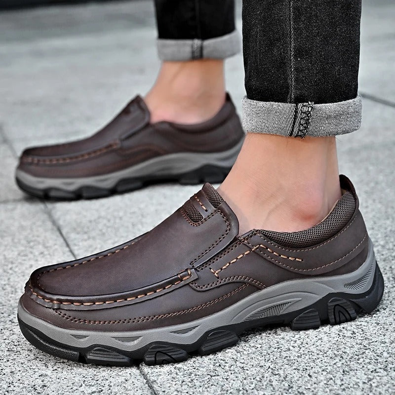 Maverick™ | Slip-On Loafers | Dark Brown / 6 | Toronty Ottawa
