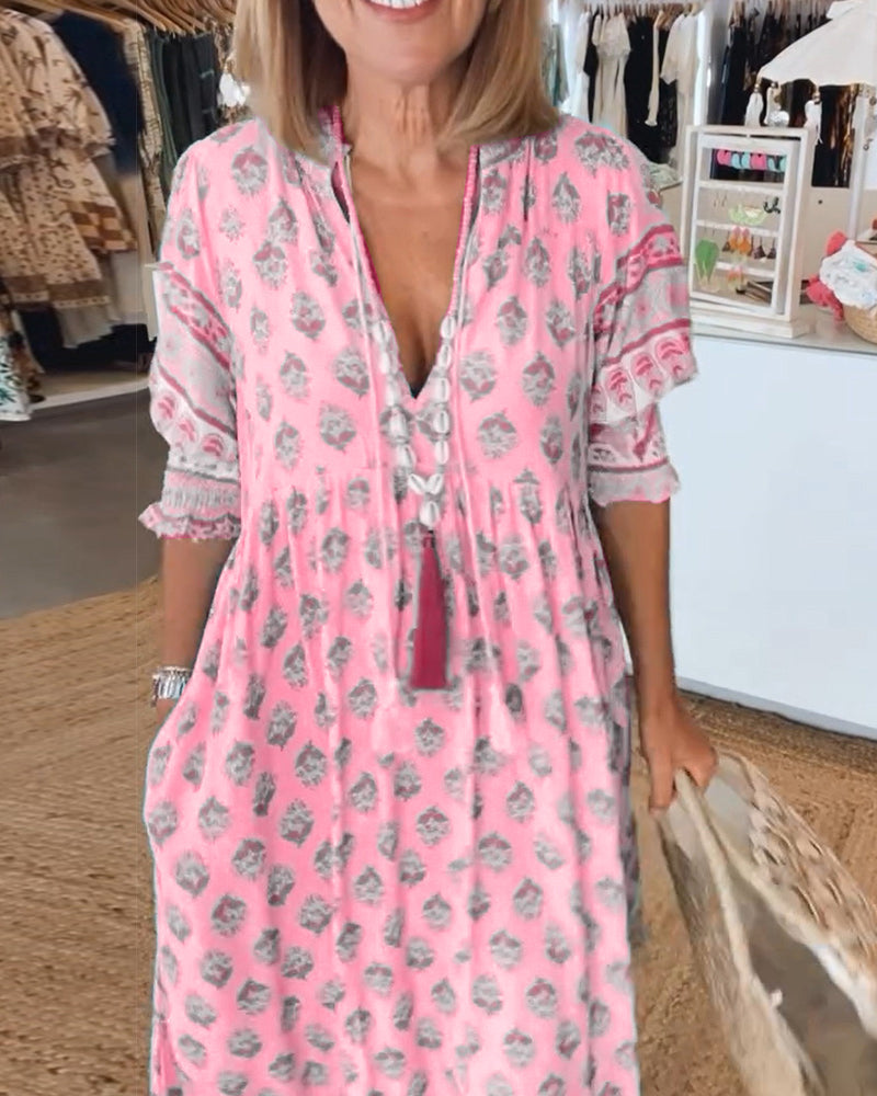 Carmela™ | Summer Dress | Blue / S (8-10) | Toronty Ottawa