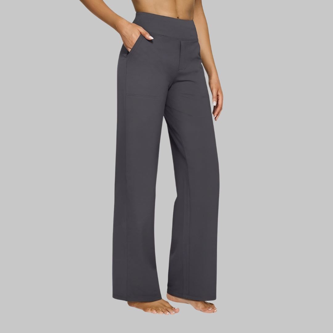 Livia™ | Stretch Pants | Gray / S | Toronty Ottawa