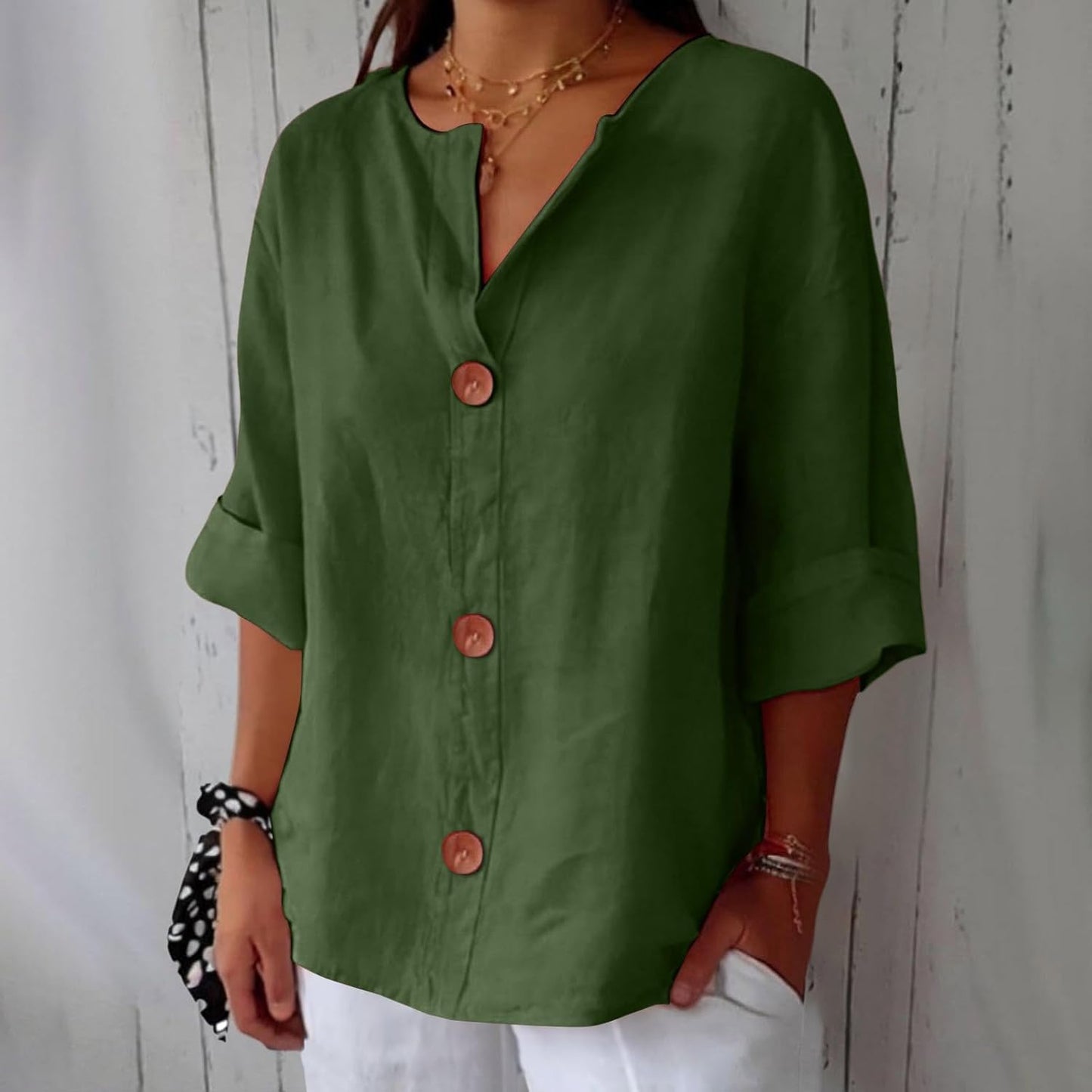 Harborlane™ | Breeze Blouse | Green / S | Toronty Ottawa