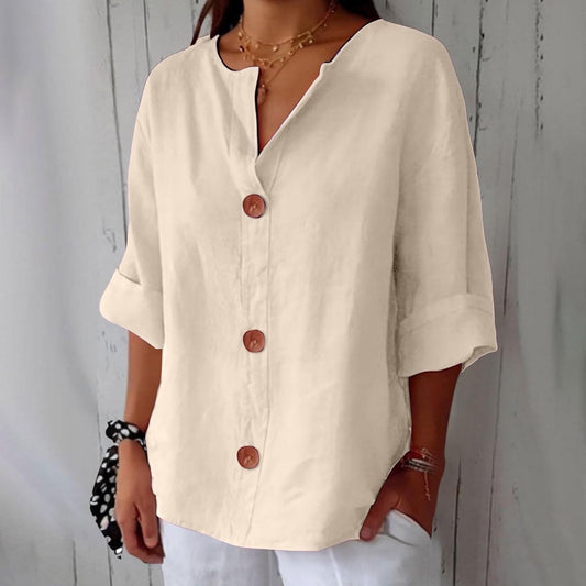 Harborlane™ | Breeze Blouse | Beige / S | Toronty Ottawa