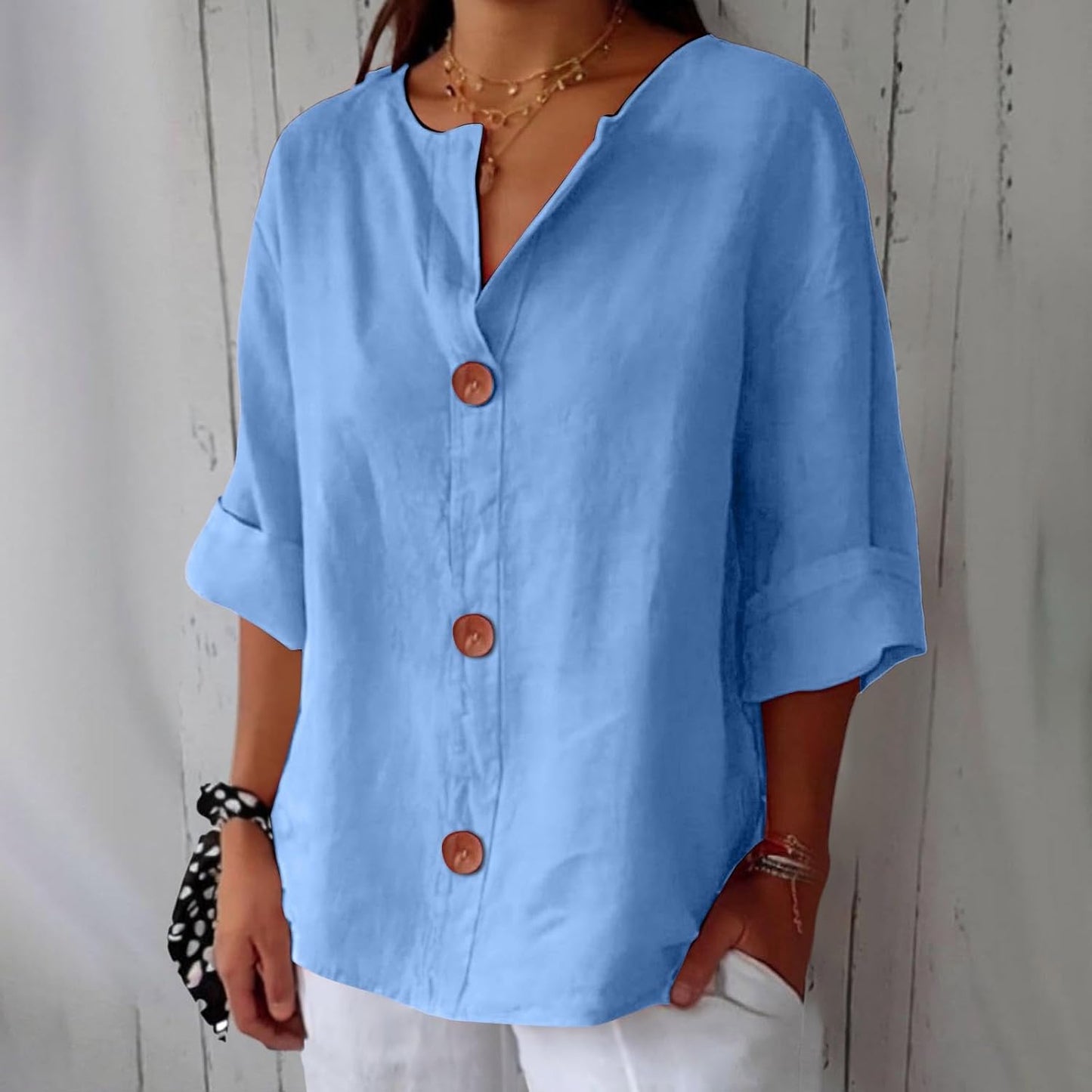 Harborlane™ | Breeze Blouse | Light Blue / S | Toronty Ottawa
