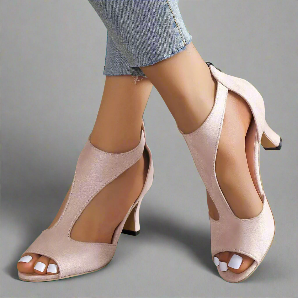 Sienna™ | Heeled Sandals | Pink / 5 | Toronty Ottawa