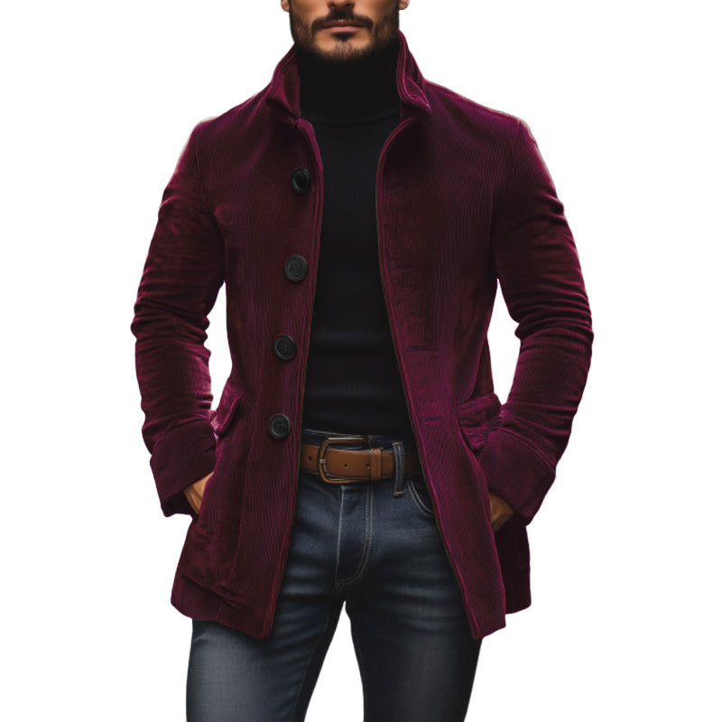 Bexley™ | Collar Coat | Wine Red / S | Toronty Ottawa